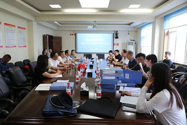省經信廳到公司督導安全生産工作